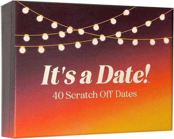 It's a Date!, 40 Fun and Romantic Scratch Off Date Ideas for Him, Her, Girlfriend, Boyfriend, Wife, or Husband