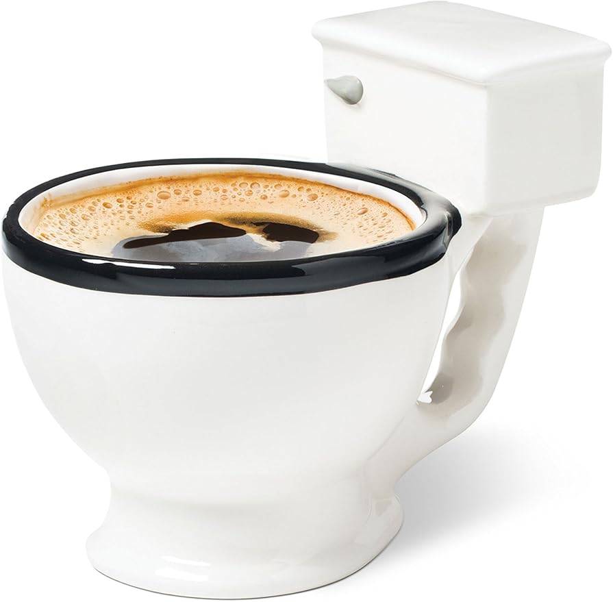 BigMouth Inc Toilet Seat Funny Coffee Mug