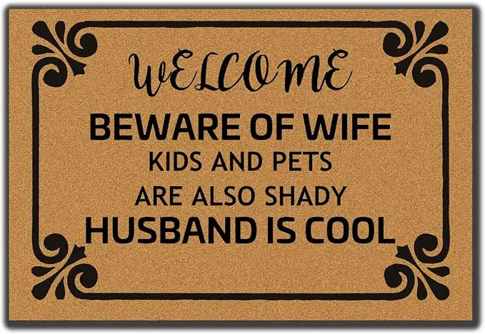 Husband is Cool Doormat