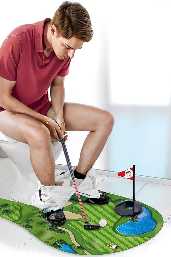 Toilet Golf, Toilet Golf Game Mini Golf - Great Toilet Time