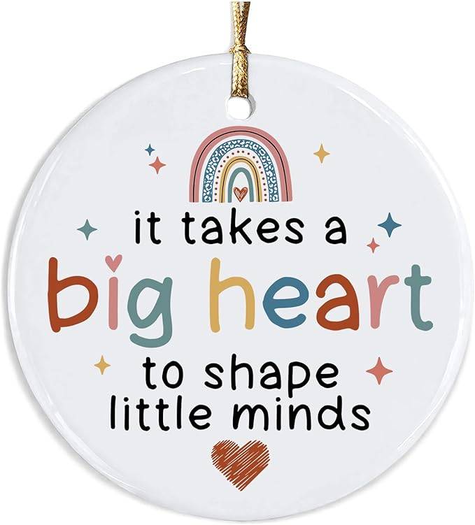 teacher christmas present ornament