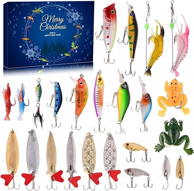fishing Christmas advent calendar
