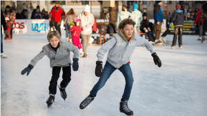 ice skating