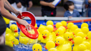 floating duck carnival game idea