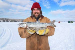 ice fishing