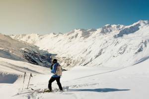 skiing
