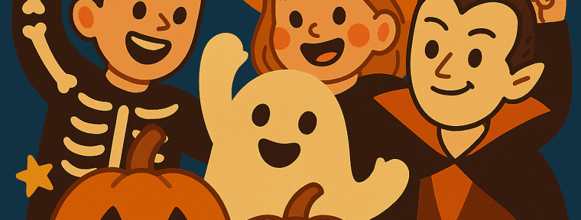 image with a team for halloween team names