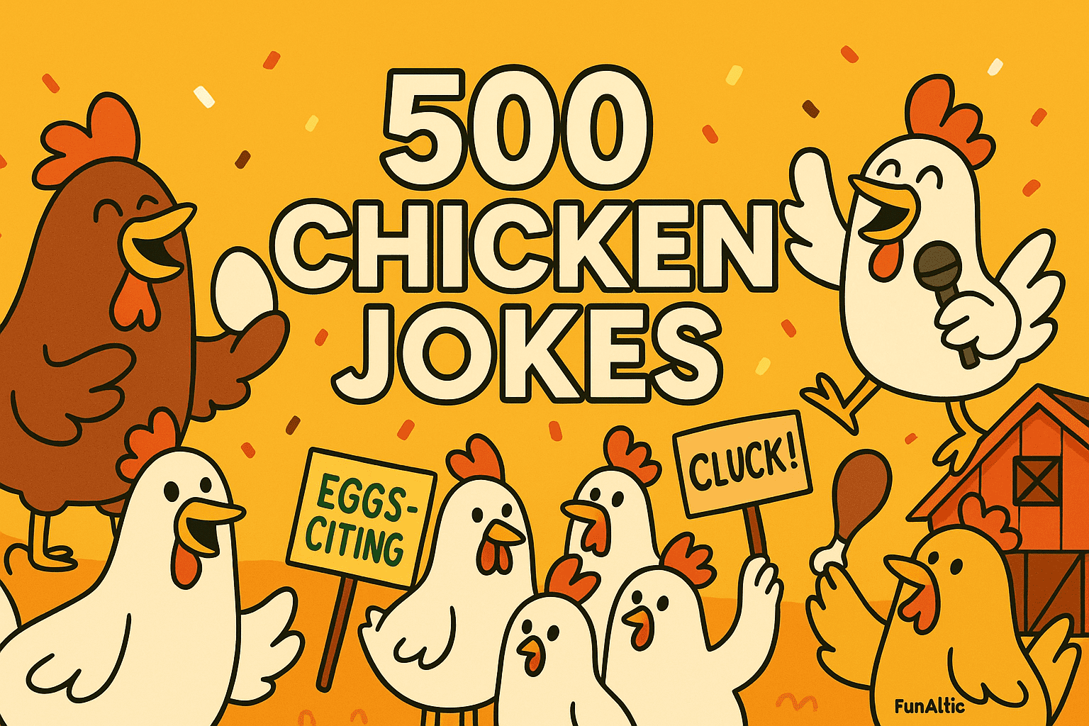 500 Egg-cellent Chicken Jokes for Kids and Families - FunAttic ...