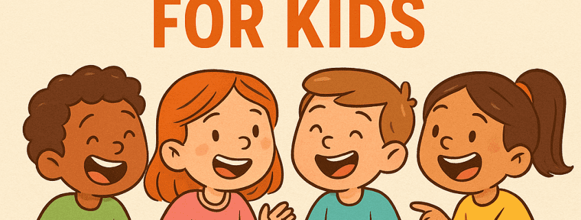 image with icebreaker questions for kids