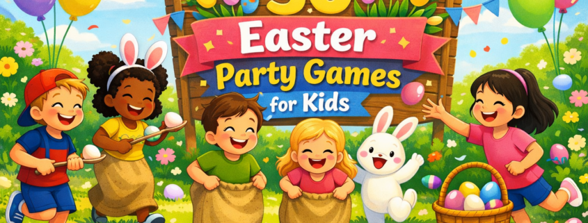50 Easter Party Games for Kids