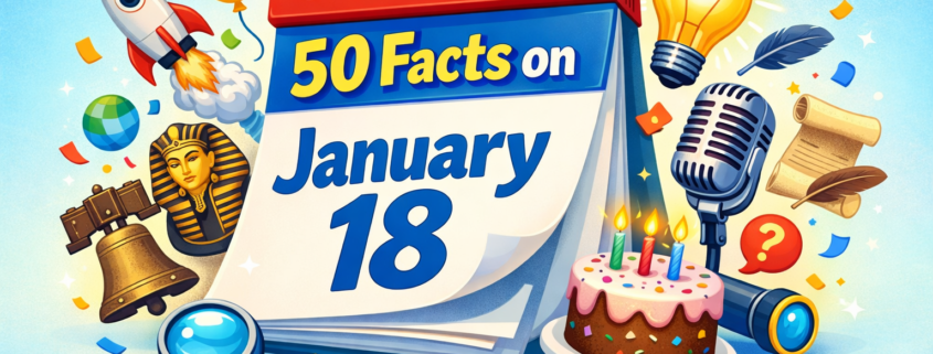 Facts on January 18: Big Moments, Odd Events, and Fun Trivia - FunAttic ...