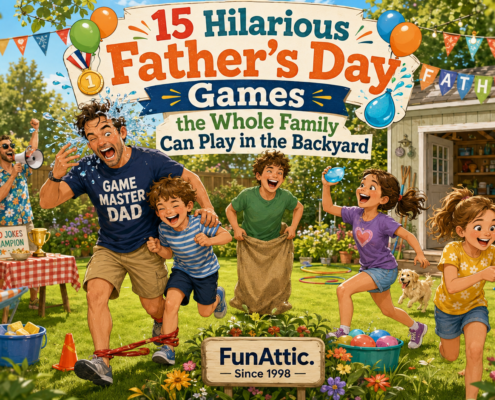 15 Hilarious Father's Day Games